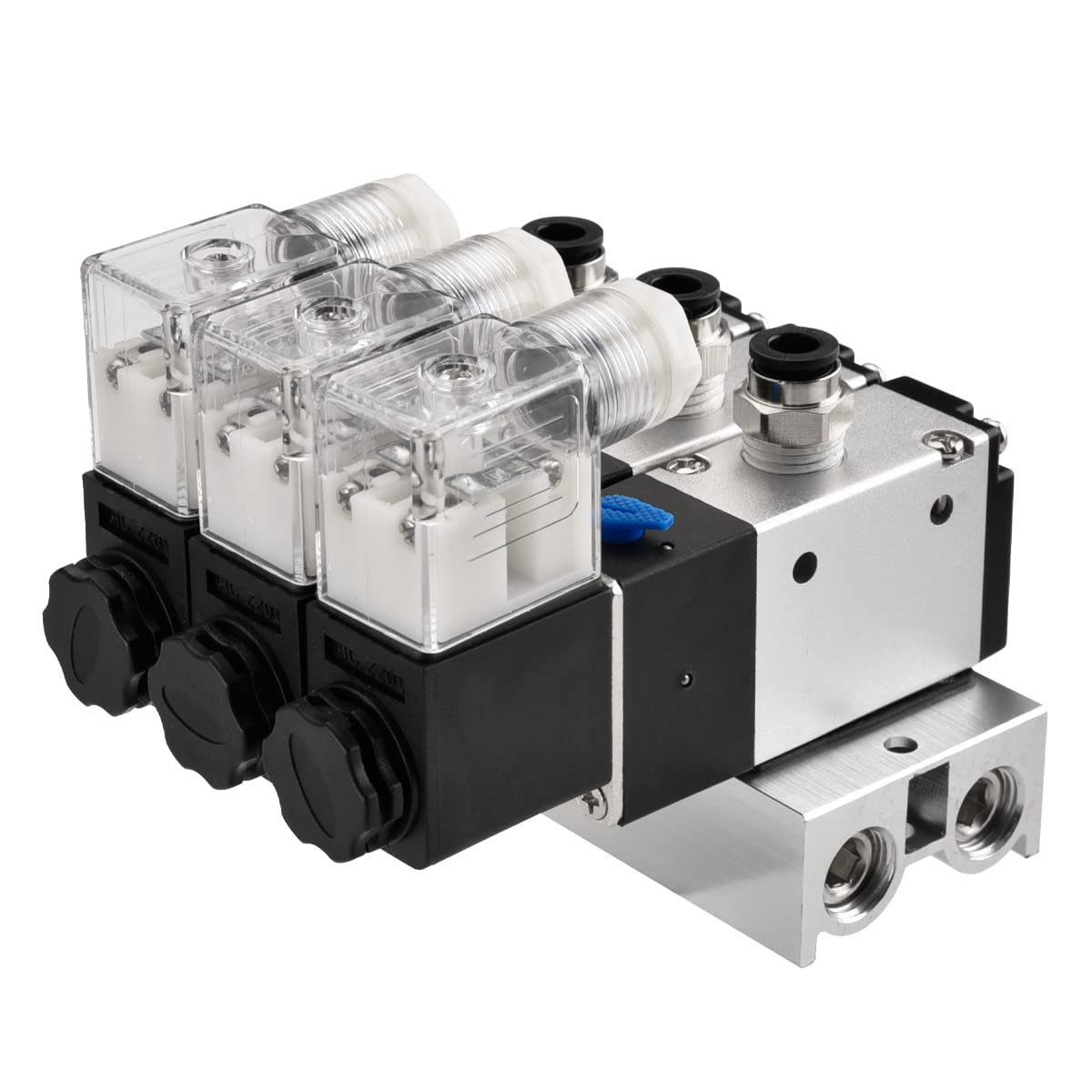 Heschen Elektrische Pneumatische Magneetventielspoel, DC24V Spanning Voor 4v210 3v210 Serie 2607602346