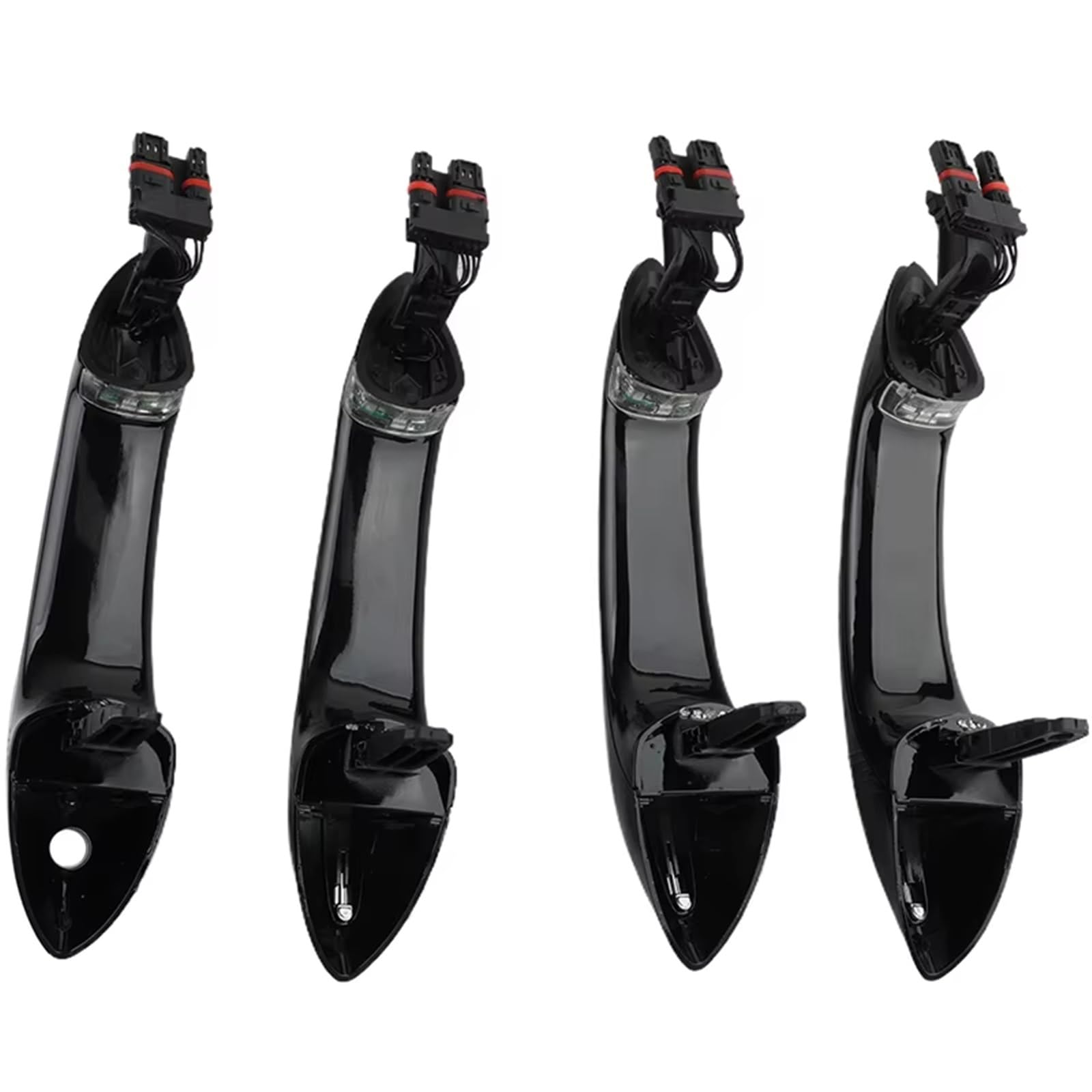Acarking One Color Car Exterior Door Handles Compatible With For Series5 F07 Gt Lci 2012 2013 2014 2015 2016 Exterior Comfort Access Door Handle Oem: 51217231931 51217231932