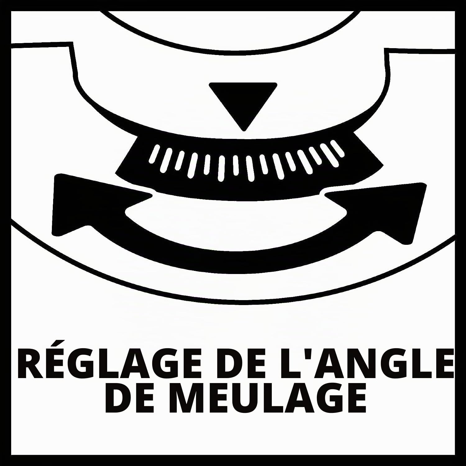 Einhell Affûteuse de chaîne de tronçonneuse sans fil GE-CS 18 Li - Solo Power X-Change (18V, Dispositif de serrage, Livrée avec 1 meule abrasive) Livré sans Batterie ni Chargeur