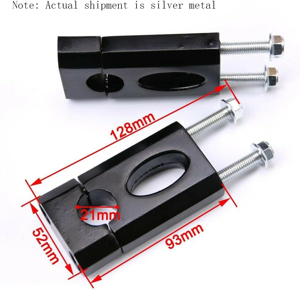 29 inch Front Forks Shock for 110cc 125c Dirt Pit Bike, Pair 45/48mm Triple Tree Clamp Hydraulic Oil KLX110 SSR125 Handlebar Riser Upside Down