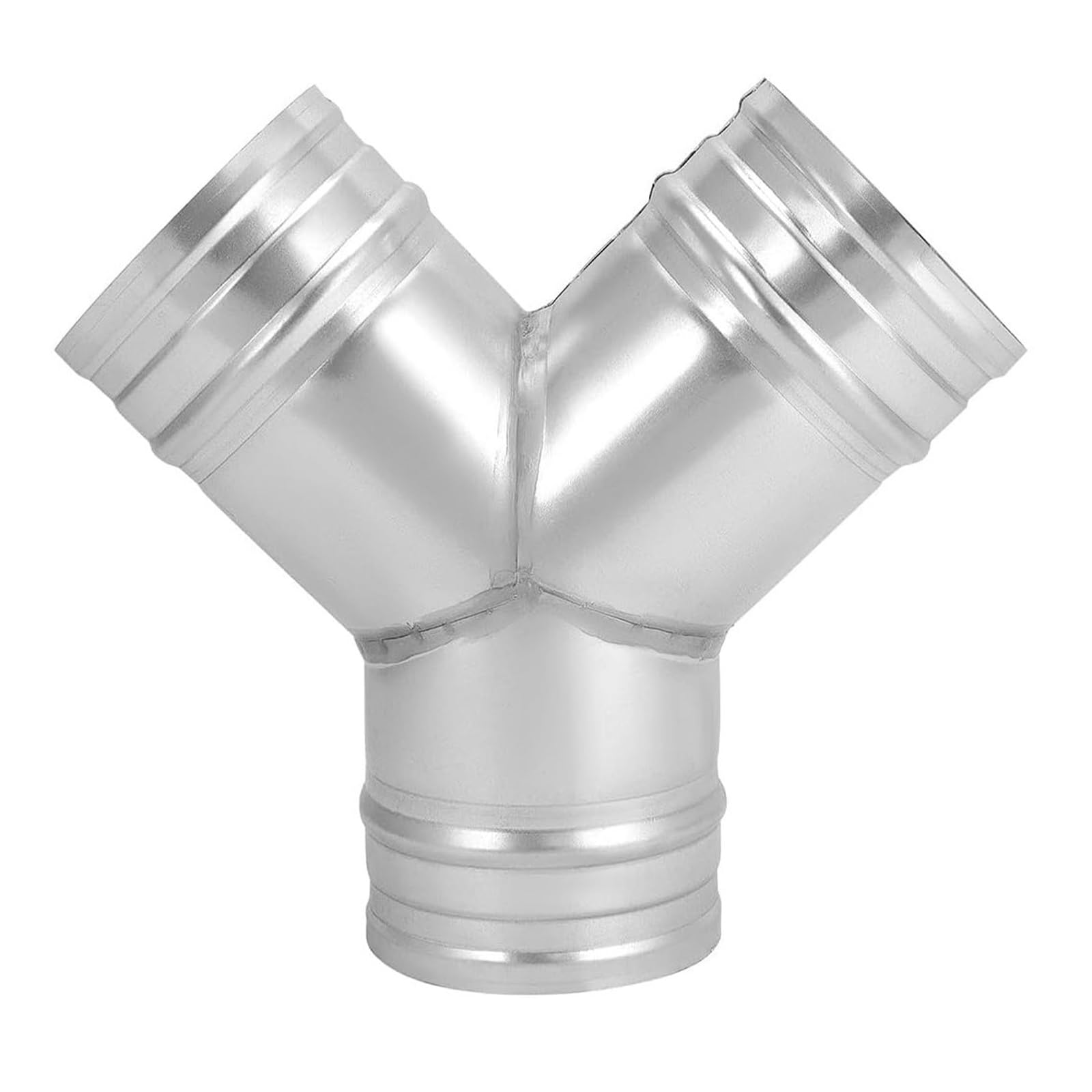 ordinarYone Steel Ventilation Duct Flexible Pipe Strong & Erosion Resistant Pipe for Kitchen Exhaust Industrial Airflows Systems