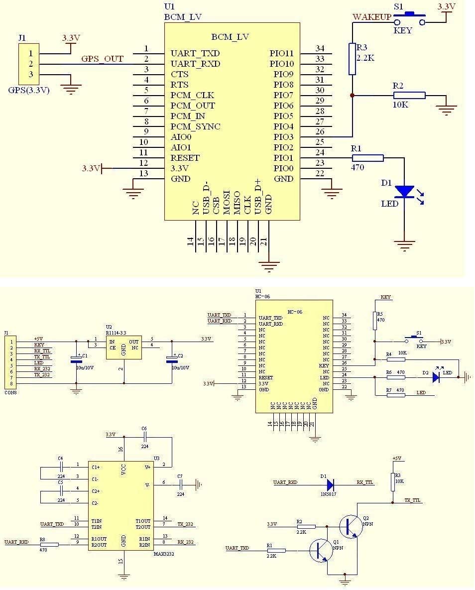 HiLetgo HC 06 RS232 4 Pin Wireless Bluetooth Serial RF Transceiver Module Bi Directional Serial Channel Slave Mode for Arduino