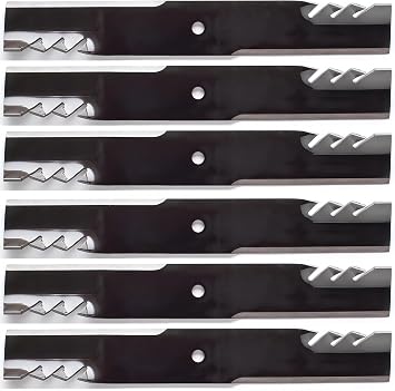6PK 21 Inch 596-347 Lawn Mower Blade for 61 Inch Replaces 482879 482881