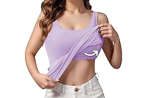 Womens Tank Tops with Built-in Bras: The Ultimate Workout Essentials
