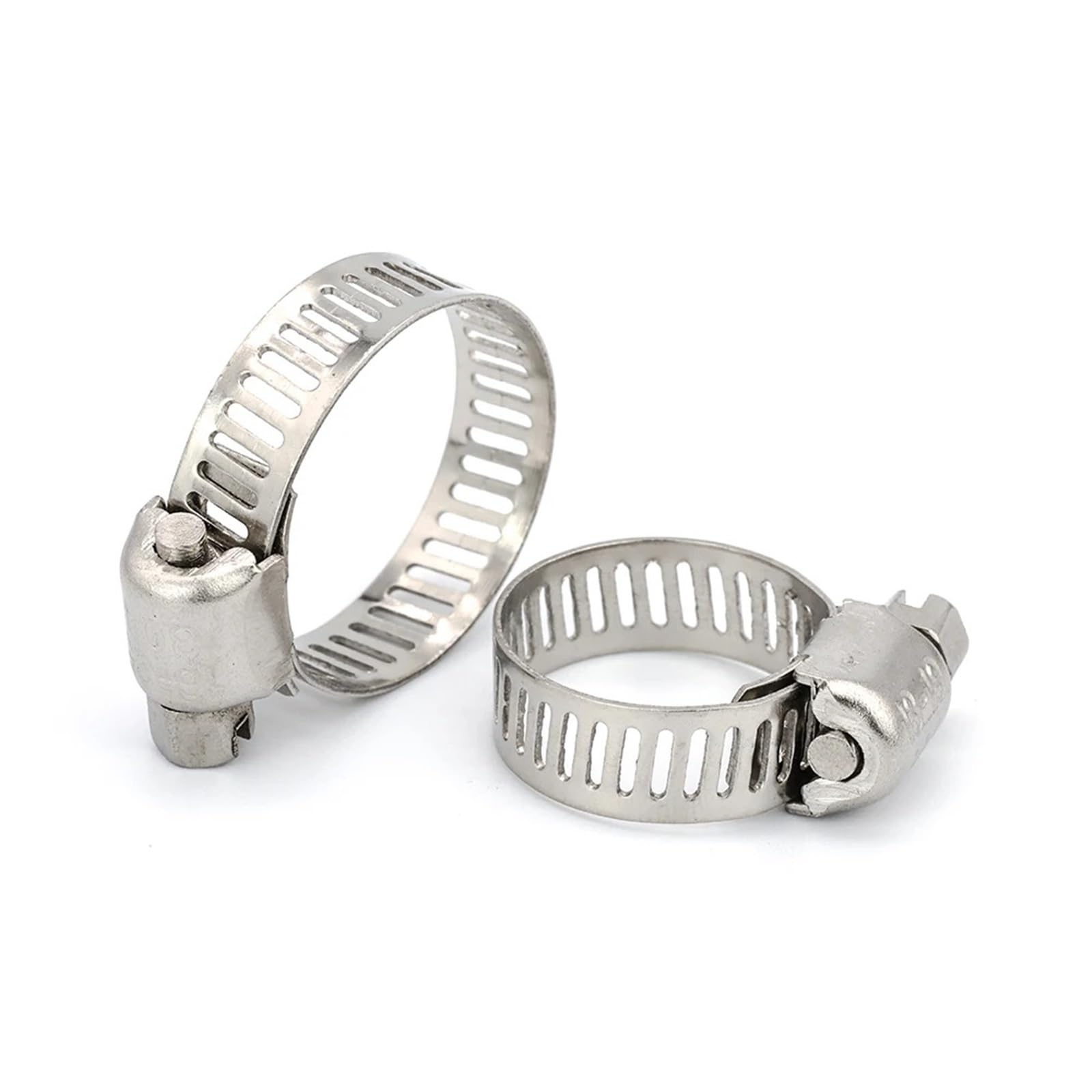 3-10pcs Hose Clamps Adjustable 6-311mm Stainless Steel Worm Gear Hose Clip Hose Lock for Water Pipe Plumbing(14-27mm 5pcs)