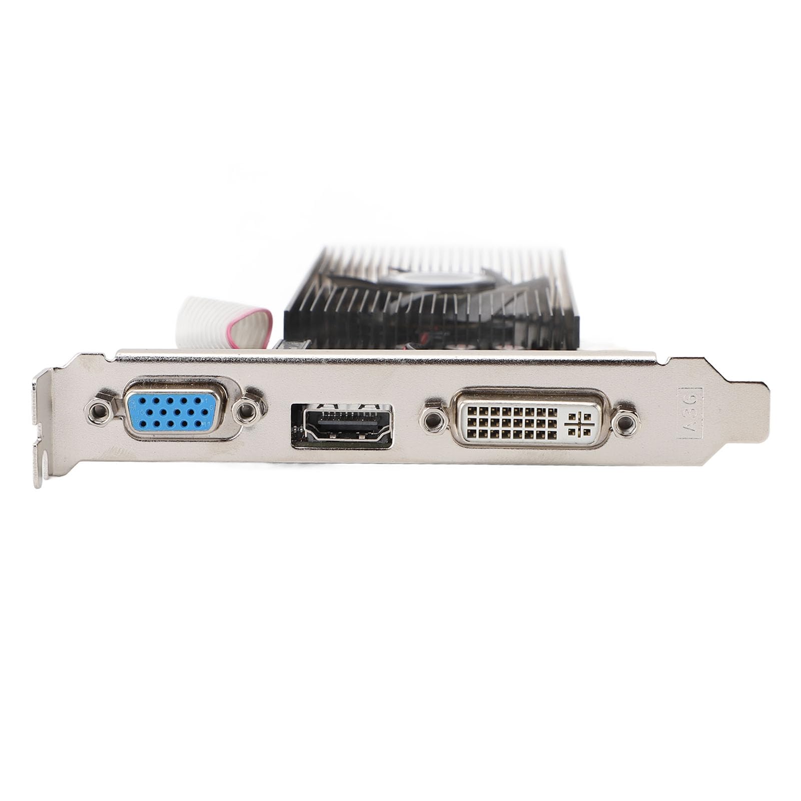 SUNGOOYUE Karta Graficzna GT740, 2 GB 128-bitowa GDDR5 PCI Express 3.0 X8 Komputerowa Karta Graficzna z Wentylatorem Chłodzącym, do Obudów Komputerowych ATX Tower ITX SFF