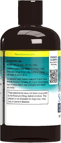 Miniatura 9 de Mineral de ácido fúlvico - Apoya el intestino, la digestión, el cerebro y el sistema inmunológico, aminoácidos esenciales y minerales traza - 16 oz