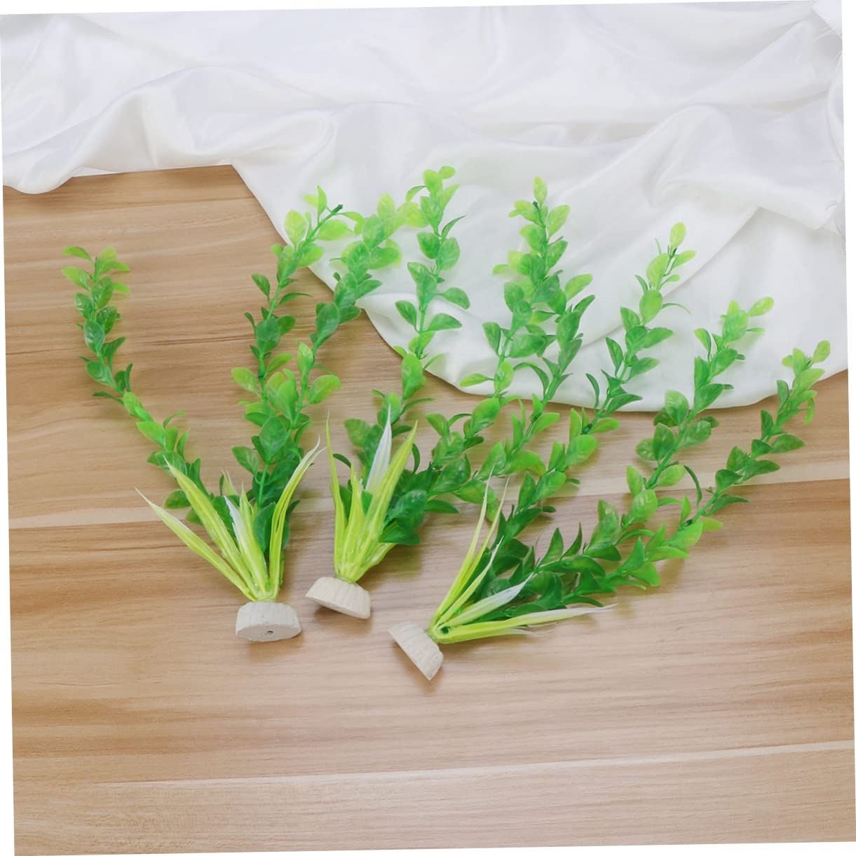 FRCOLOR 12 Plantas Artificiales para Acuario, Plantas Artificiales, Plantas de Acuario