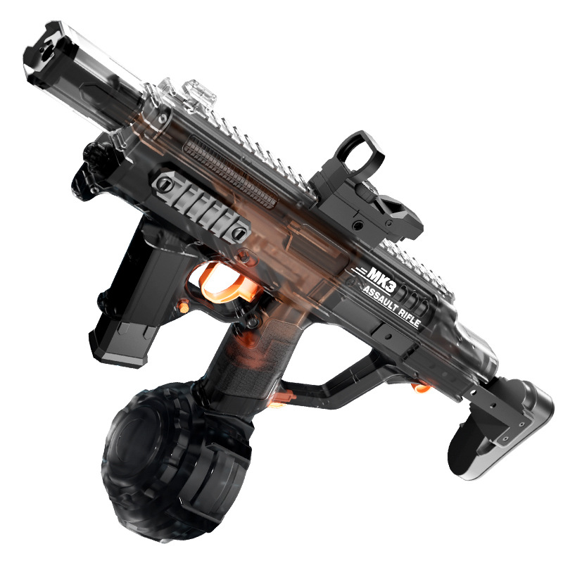 Amazon | 新水鉄砲 電動 MK3発光 ウォーターガン 8~10m射程距離 水遊び