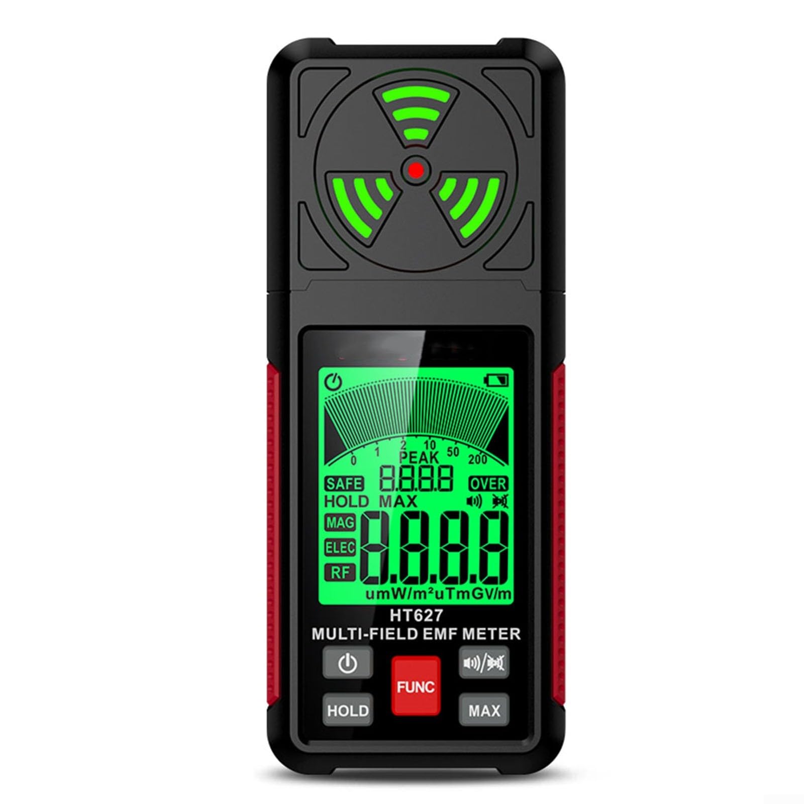 HT627 RadiationDetector Multi-Field EMF Meter Rilevatore di radiazioni elettromagnetiche