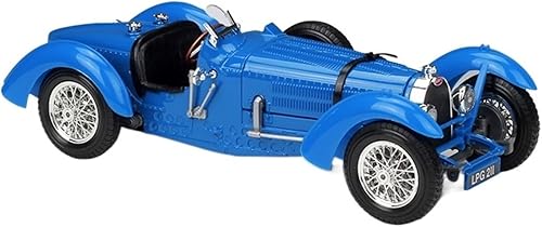 Miniatura 1 de Vehículo de coche de resina de aleación modelo 1 18 apto para Bugatti tipo 59 1934 modelo de coche clásico de aleación de coche Escala Hobby Die