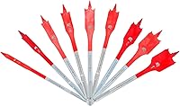 Diablo by Freud SPEEDemon 9-Piece Spade Bit Set - Fastest Clean Wood Drilling for Impact Drivers