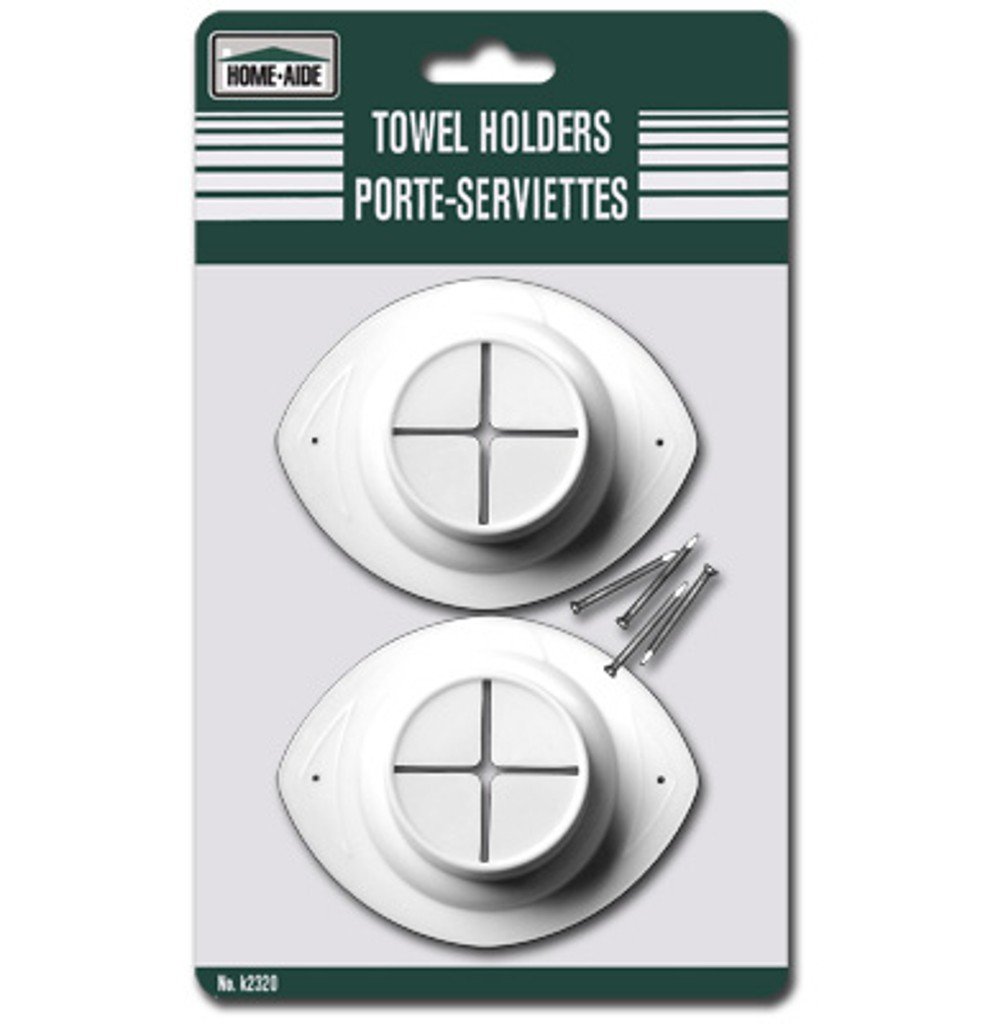 Home-Aide-Towel Grabber Towel Holders-Set 2-Item K2320