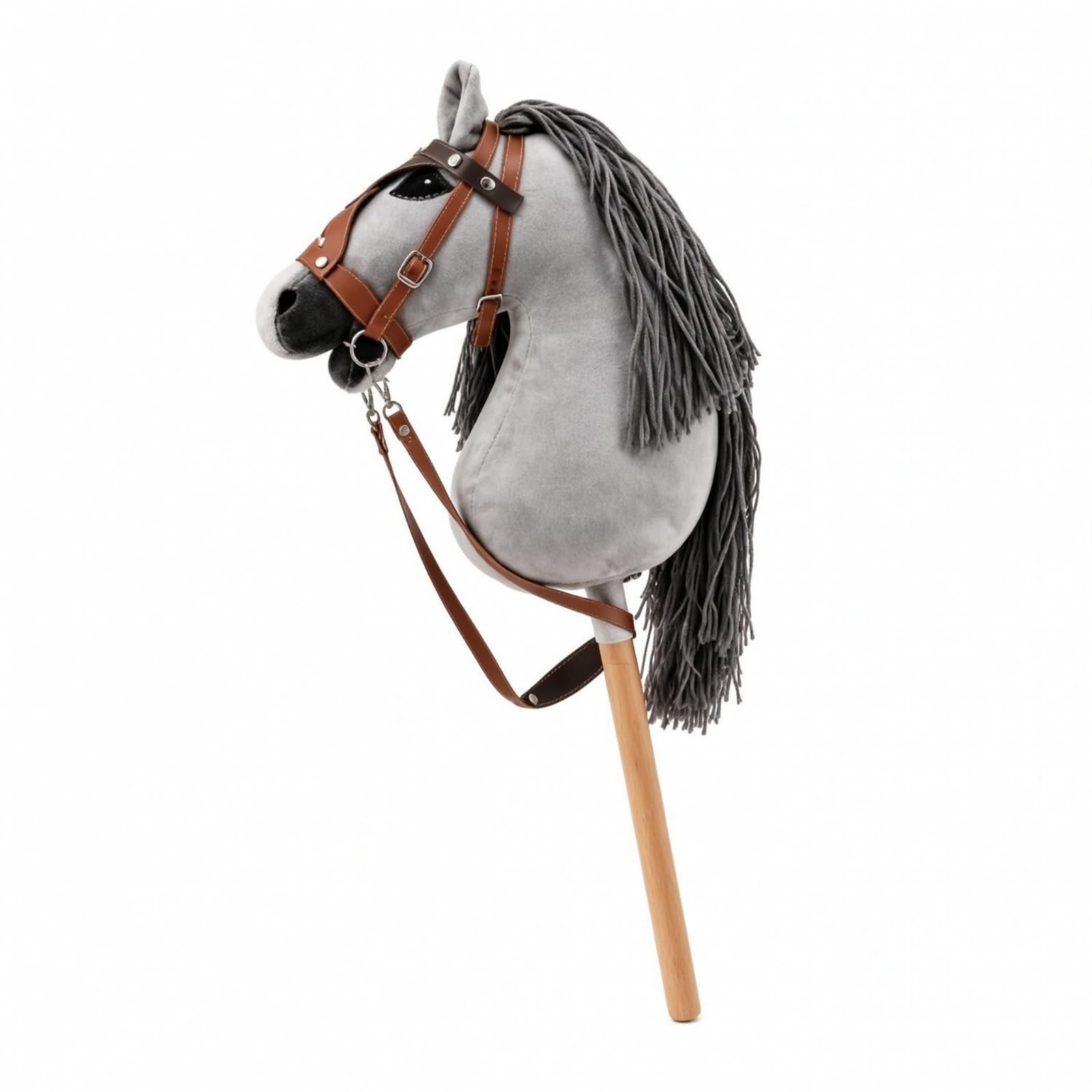 Cavallo di Peluche con Bastone