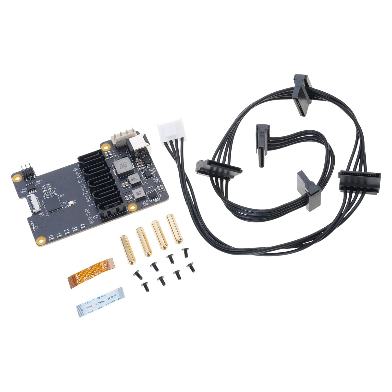 Aggiornamenti della Scheda espansione PCIe X1009 per 5 5B con conversione ' efficienza energetica della Scheda espansione a Dischi Multipli SATA3.0 da 5 Gbps