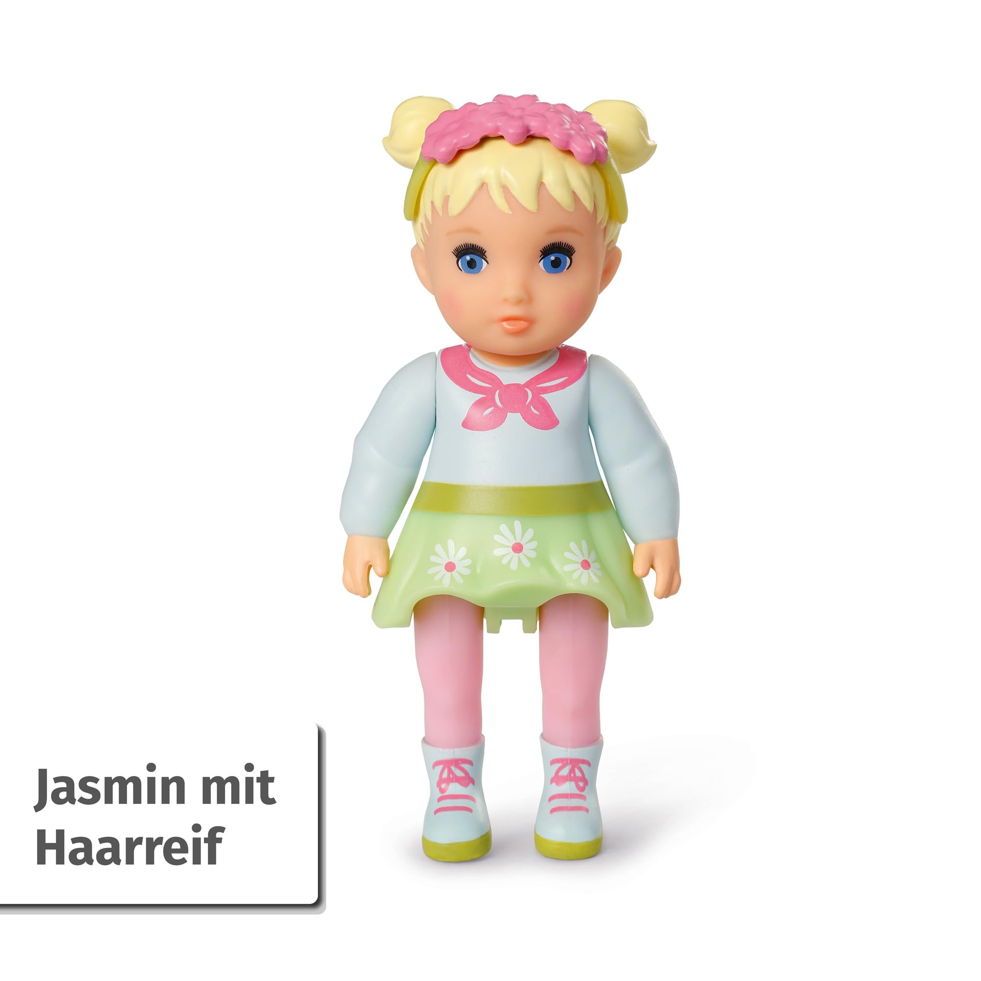 Baby Born, Puppenfahrzeug, Wohnwagen für Puppen, Baby Born Minis - Campervan, Wohnmobil, aufklappbarer Wohnwagen für Baby Born Minis Puppen mit 6 Zubehörteilen und Puppe, 906095, Zapf Creation