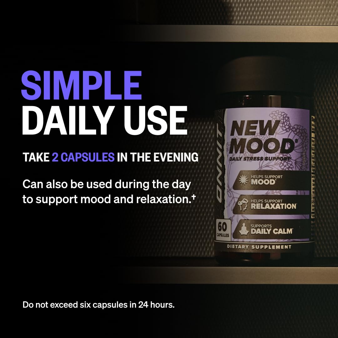 ONNIT New Mood Stress & Sleep Support Supplement with 5-HTP, 60 Count — Amazon image 7