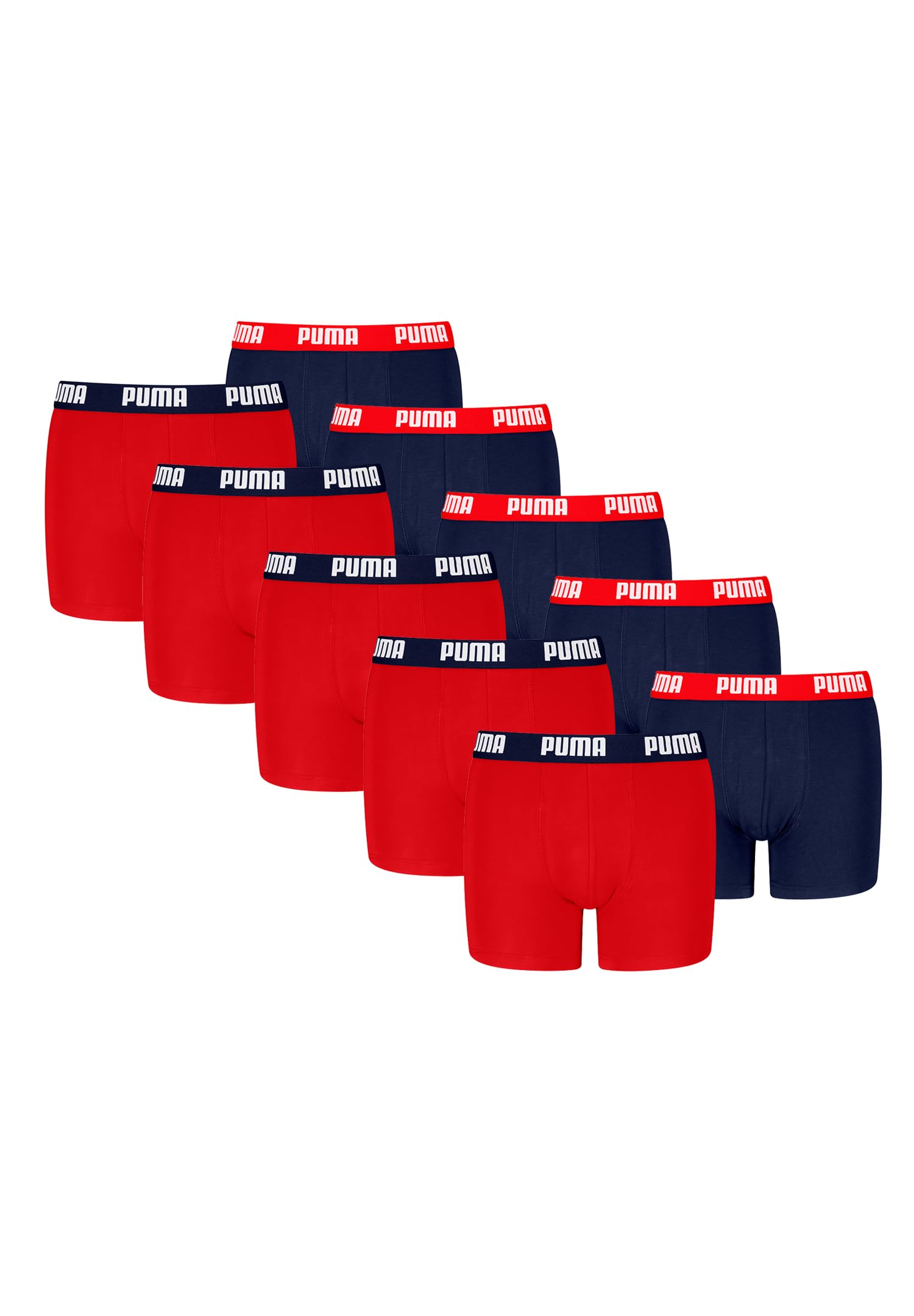 PUMA 10 er Pack Boxer Boxershorts Jungen Kinder Unterhose Unterwäsche