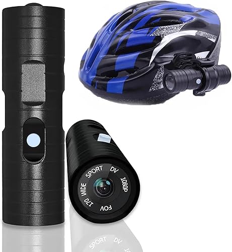 Cámara de casco 1080P, cámara de acción deportiva para bicicleta de montaña, motocicleta, cámara de video, cámara DV gran angular de 170, lente gran