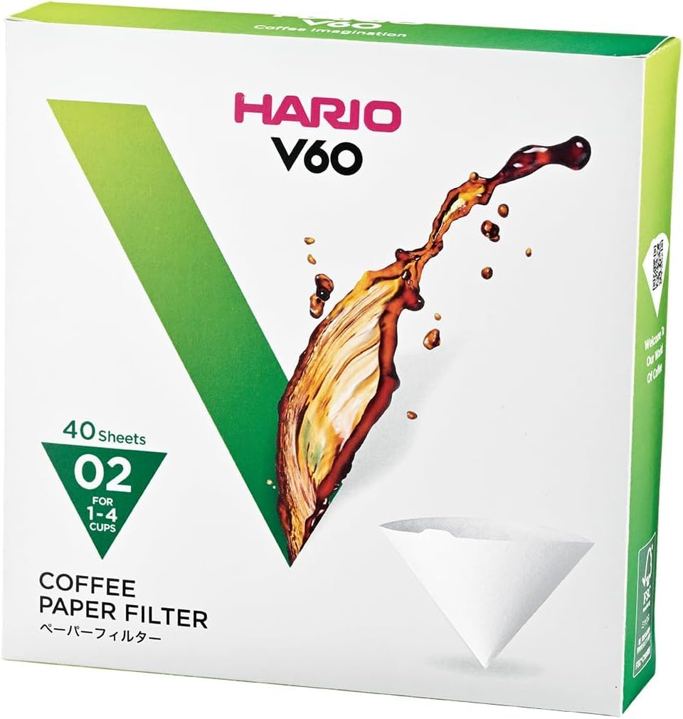 【新着商品】【まとめ買い10セット】HARIO ハリオ V60 フィルター | Amazon.co.jp: ハリオ V60用ペーパーフィルター酸素漂白02