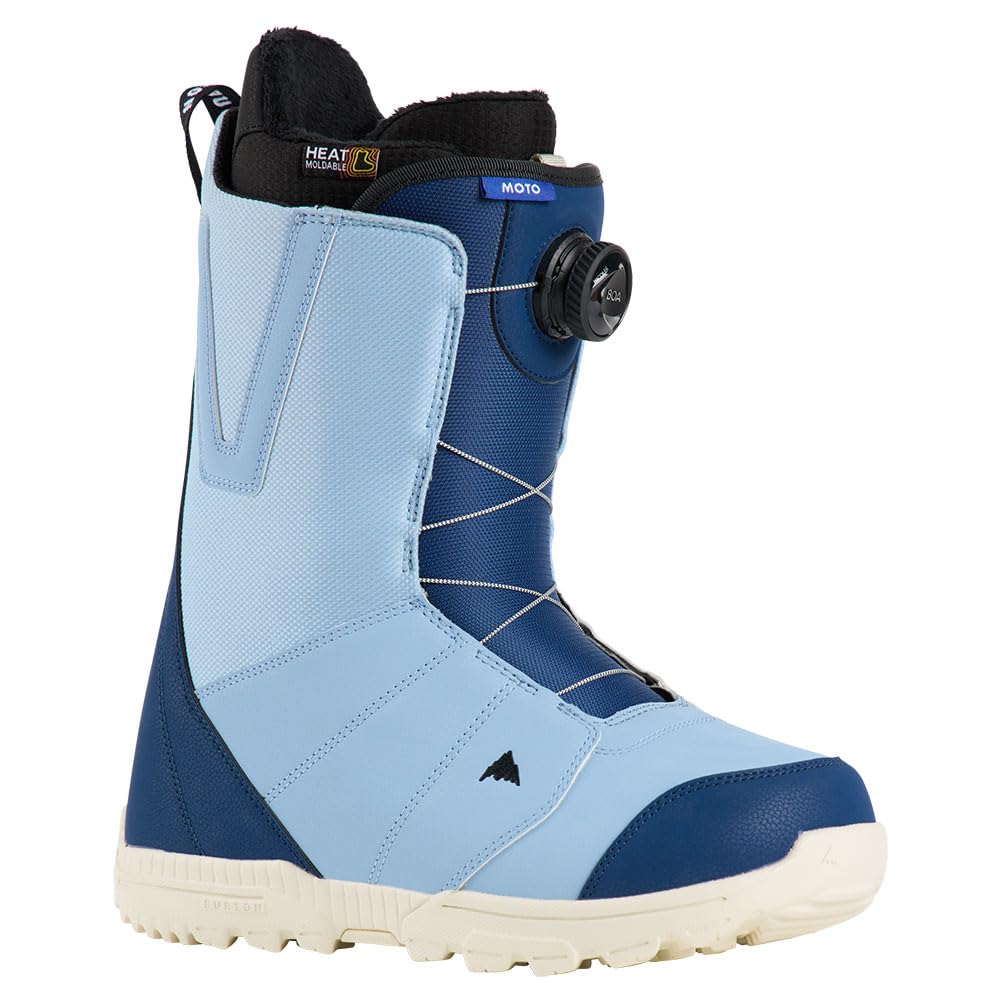 Burton Boa Nightfall Dusty Blue - Botas de Snowboard para Hombre, Color Azul