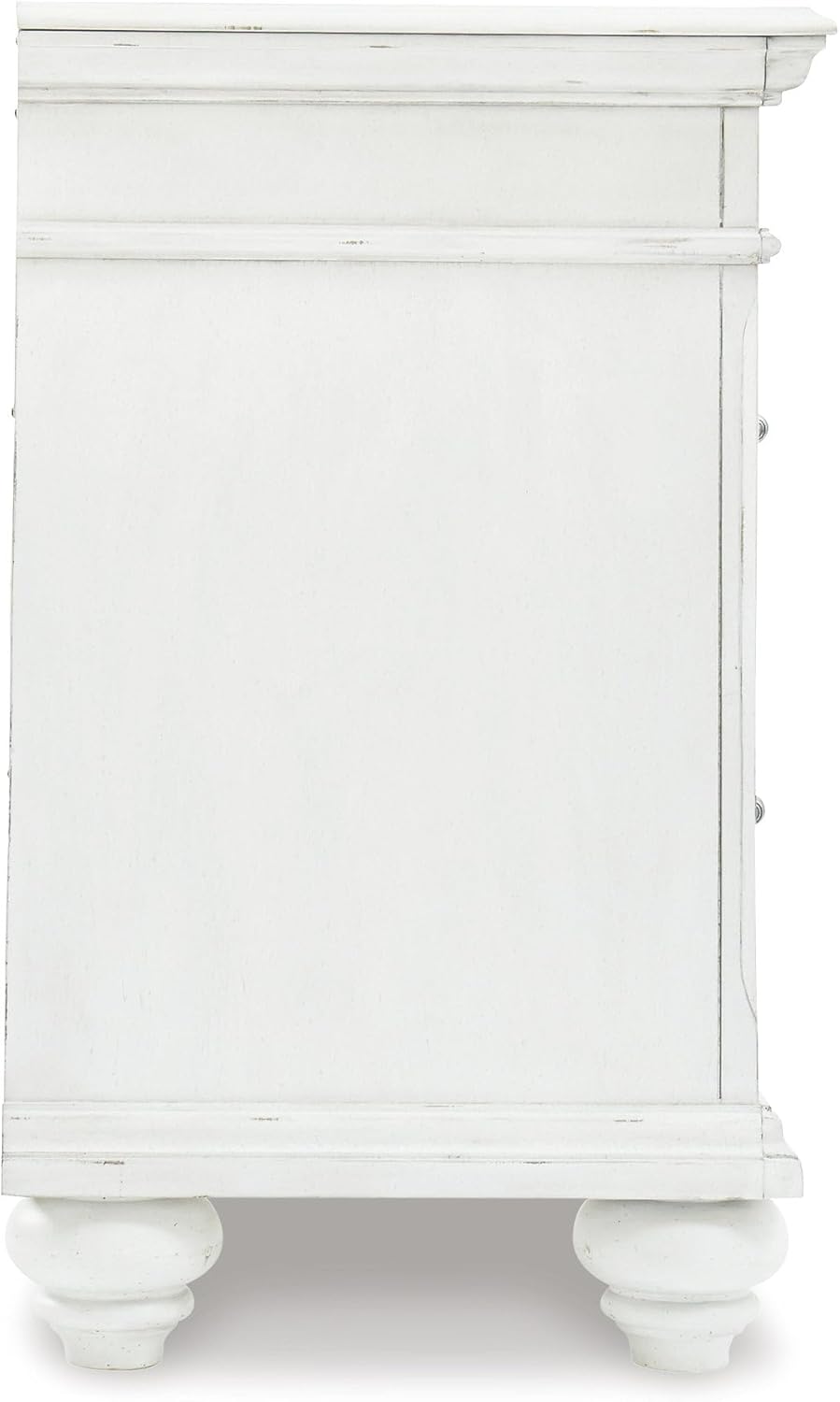 Signature Design by Ashley Kanwyn 3 Drawer Nightstand, Whitewash