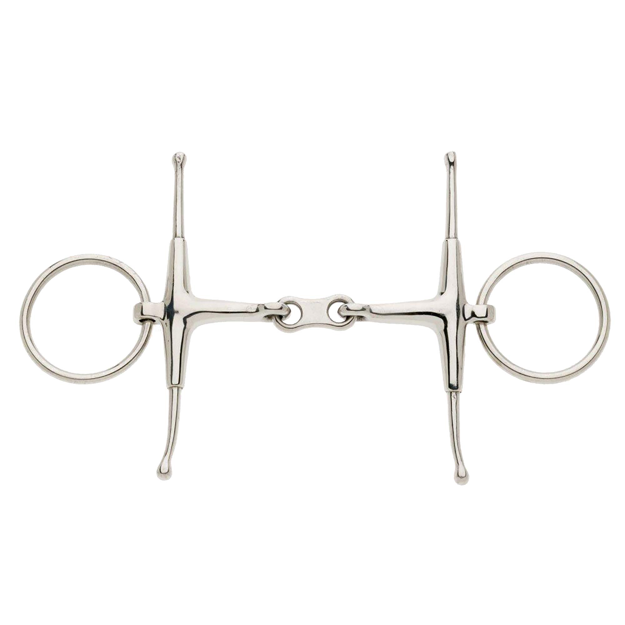 Lorina Loose Ring French Link Fulmer Bit 5 1/2 inch Silver