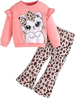 Sponsored You’re seeing this ad based on the product’s relevance to your search query.Learn more about this advertisement Pilipulu Clothing Sets for Girls Sweatshirt + Leggings 2 Pieces Kids Girls Long Sleeve Unicorn Outfits Set 92 98 104 110 116 122