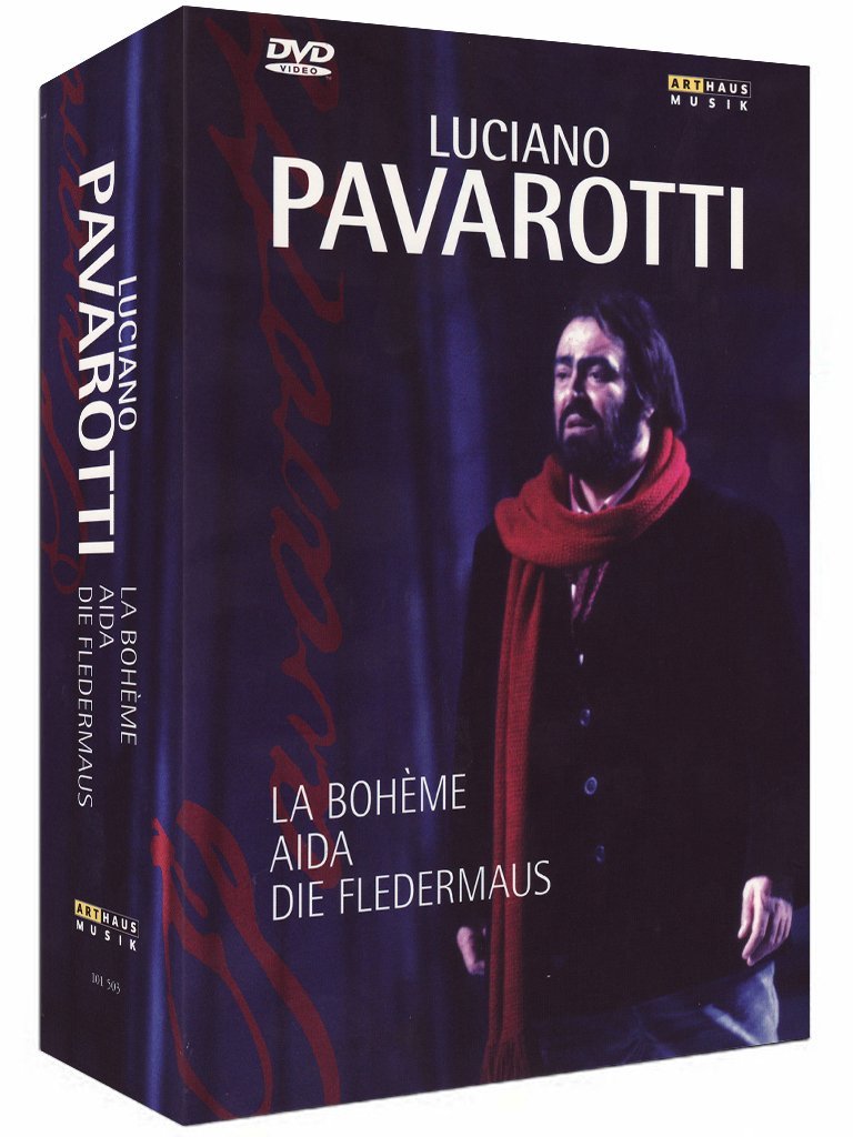 Luciano Pavarotti - La Bohème + Aida + Die Fledermaus