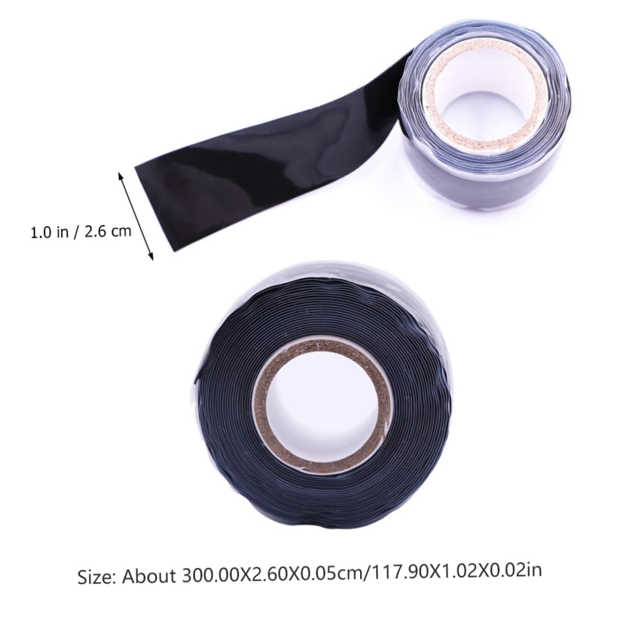 DINHEAROM 1 Roll Repair Tape Self Adhesive Electrical Tape for Home Car and Cable Repairs Easy to Cut and Use