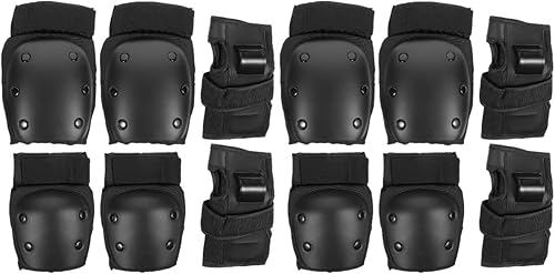 12 pcs roller skating gear toddler skateboarding pads Adult roller skating pads skateboard gear skateboard knee pads Kids bike toddler bike