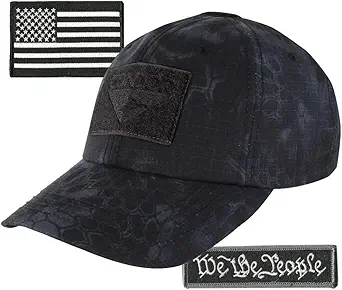 We The People & USA Tactical Patch with Condor Operator Cap Bundle