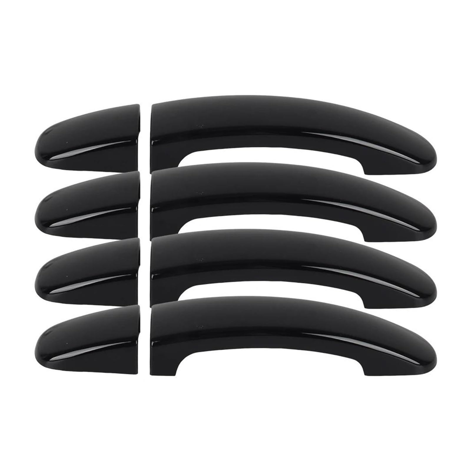 MTVTFECEWG 4pcs/Set Car Exterior Door Handle Cover for Ford for Transit/for Tourneo Custom 2012