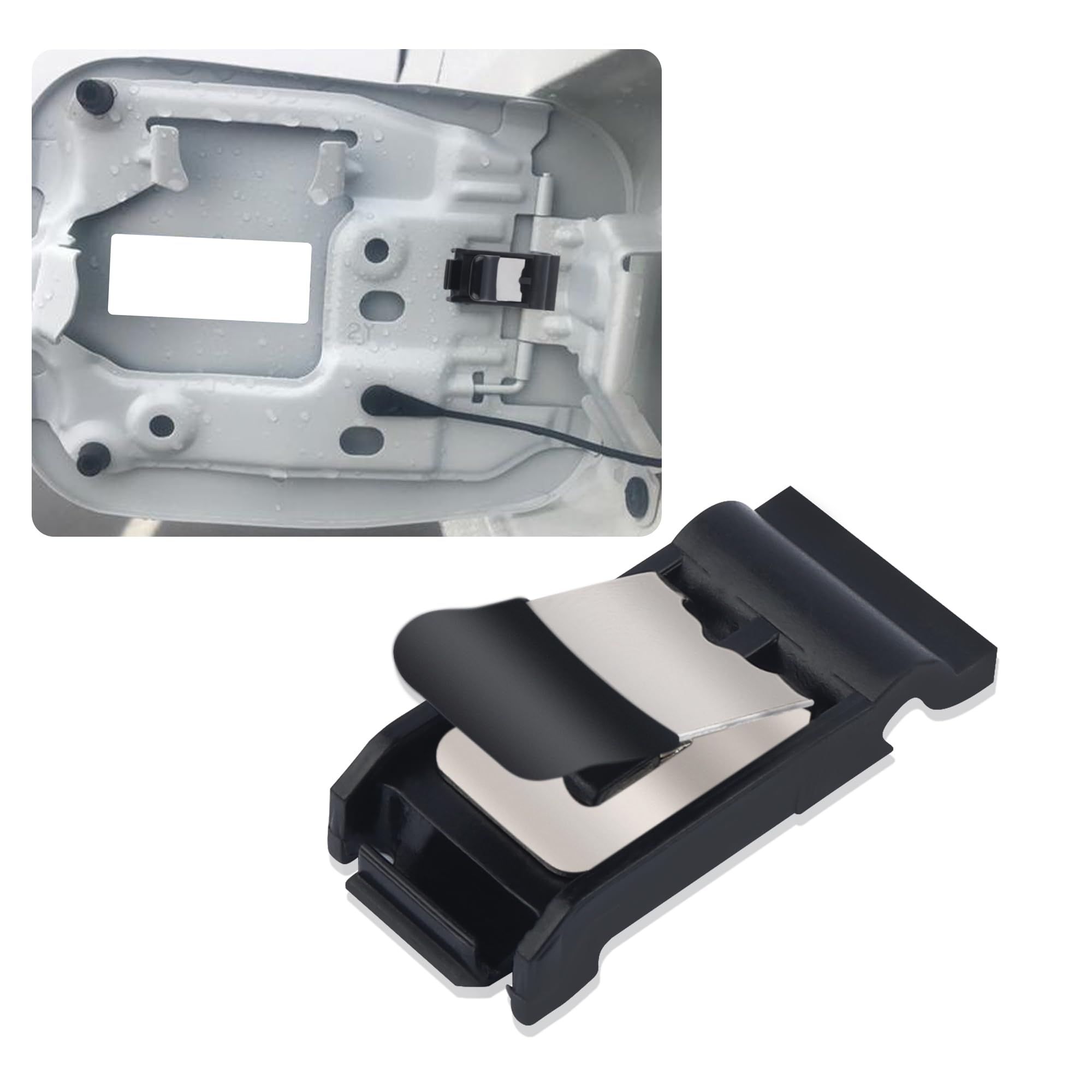 Aazon.co: 2PCS Fuel Door Spring Clip Copatible With Toyota 2019-2022 RAV4 Avalon Cary 2004 - View #14