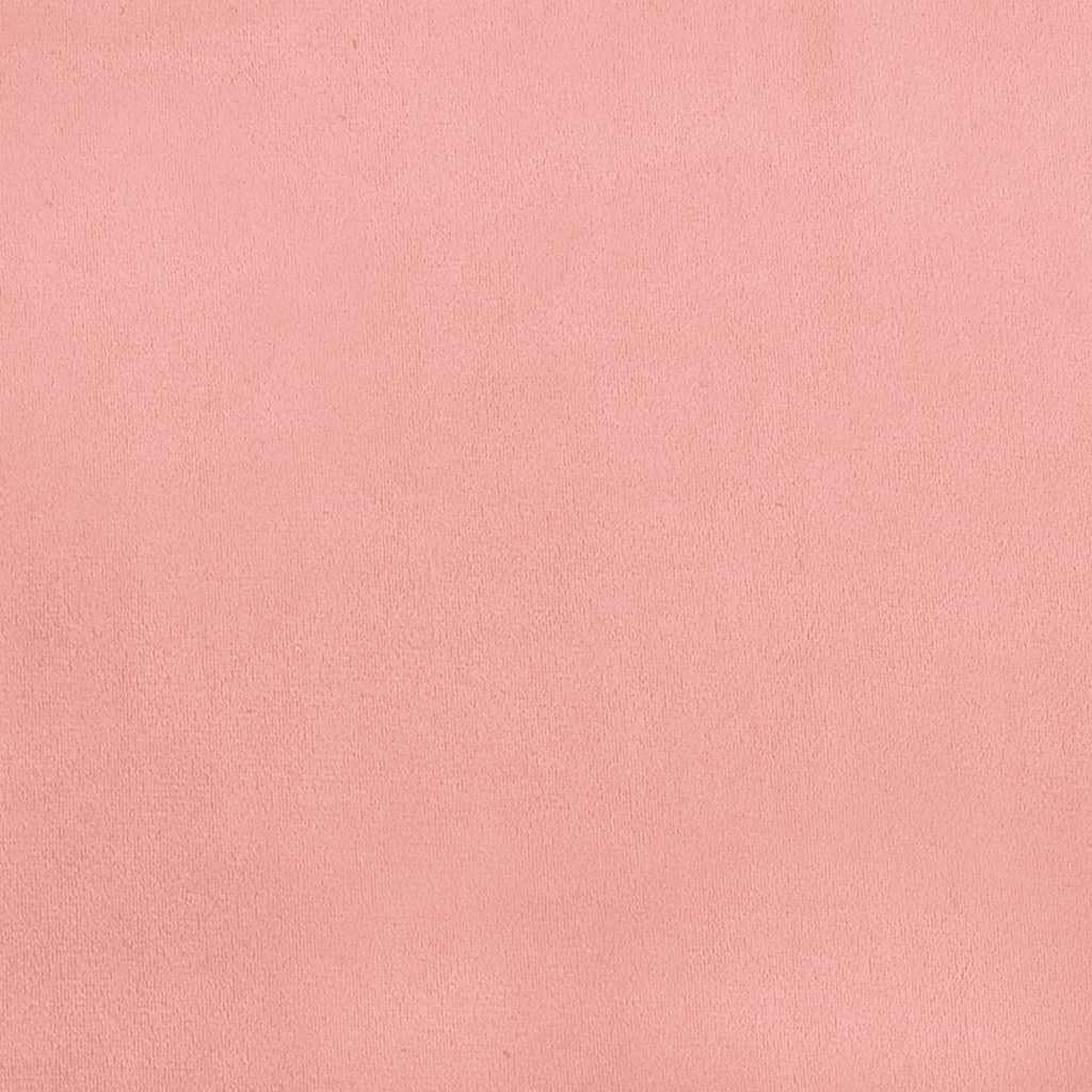 Materac kieszeniowy ze sprężynami kieszeniowymi, średni, różowy, 160 x 220 x 20 cm, aksamitna poszewka, oddychająca, ergonomiczna, dwustronna, do sypialni, łóżka dla gości, łóżko kontynentalne