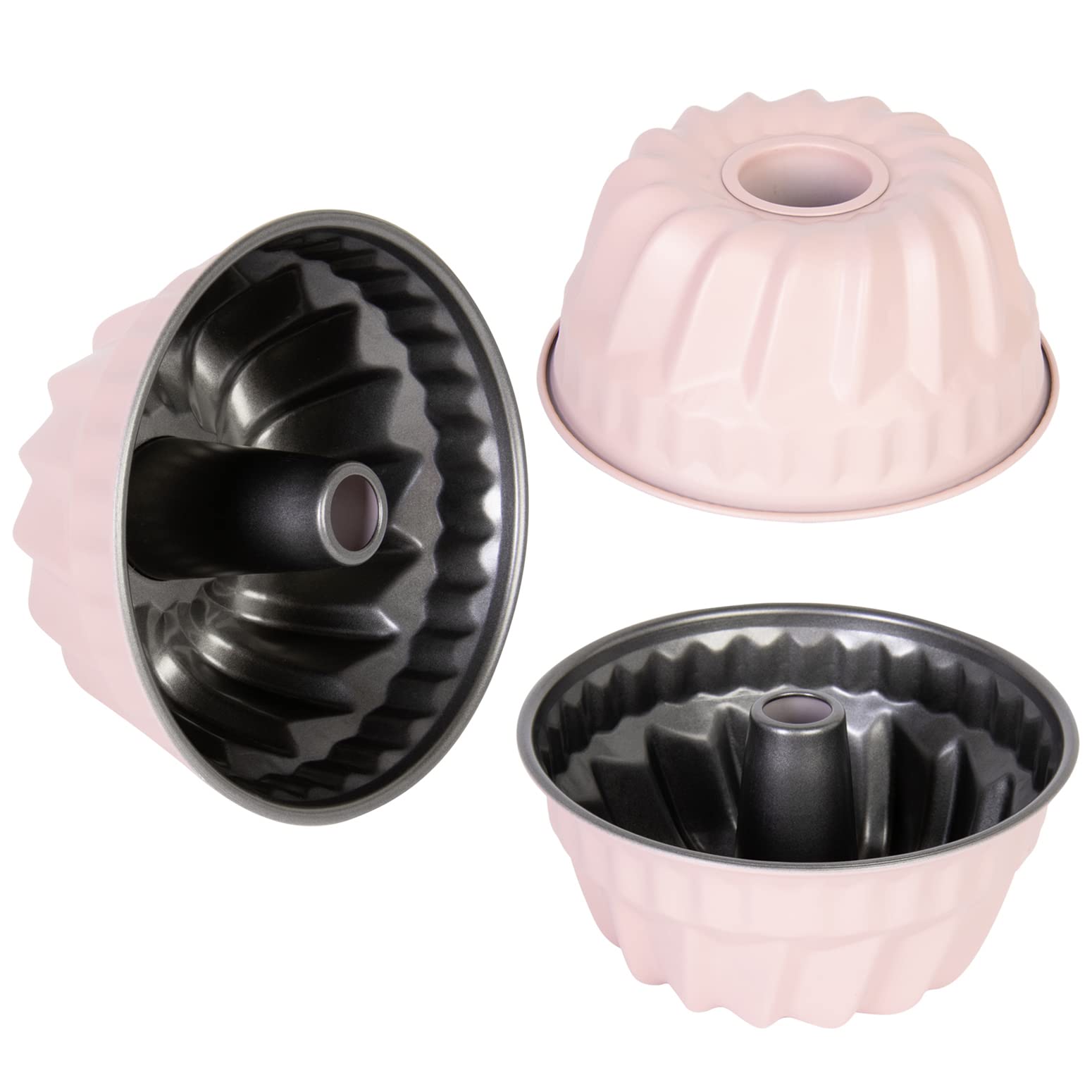 Mini Stampo Per Torte Saltaforno - Diametro 18 Cm, Antiaderente, In Acciaio Resistente Al Calore, Colore Rosso - Foto 2