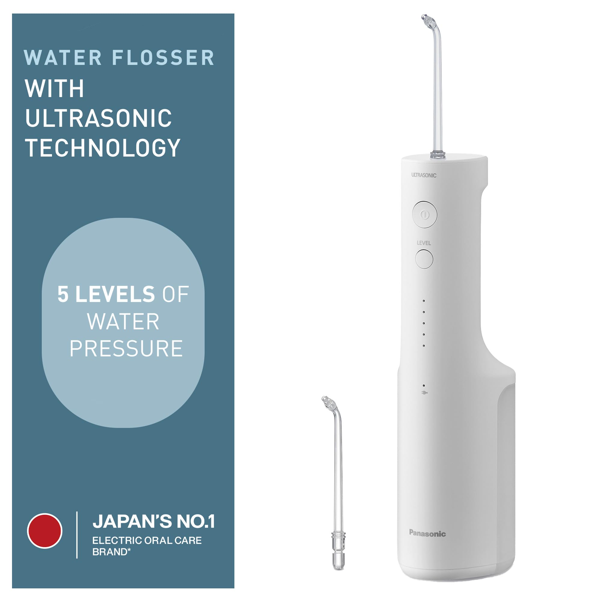 Panasonic 净水器 Amazon.com: Panasonic Oral Irrigator, Cordless Water Flosser with