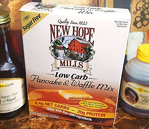 New Hope Mills Sugar Free Pancake & Waffle Mix (9 Ounces) - 2 Pack - Thumbnail 5