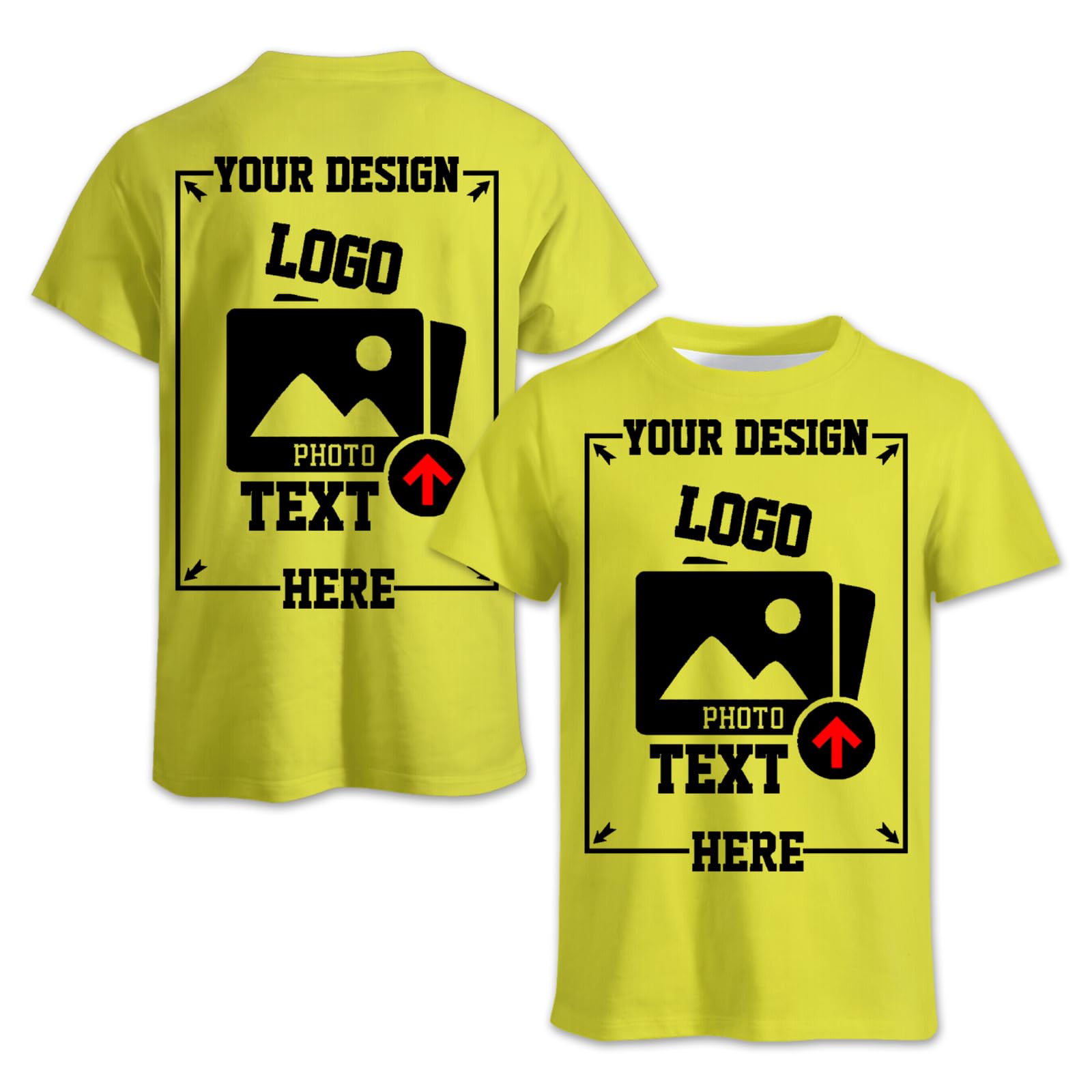 CustomCustom T Shirt Your Design Here,Design Personalized T Shirt Logo Custom T Shirt Bulk