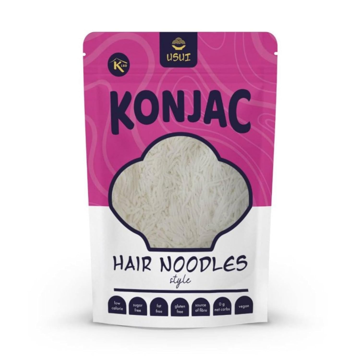 USUI Fideos konjac en salmuera | 270 g | 5 kcal, 0 g carbohidratos