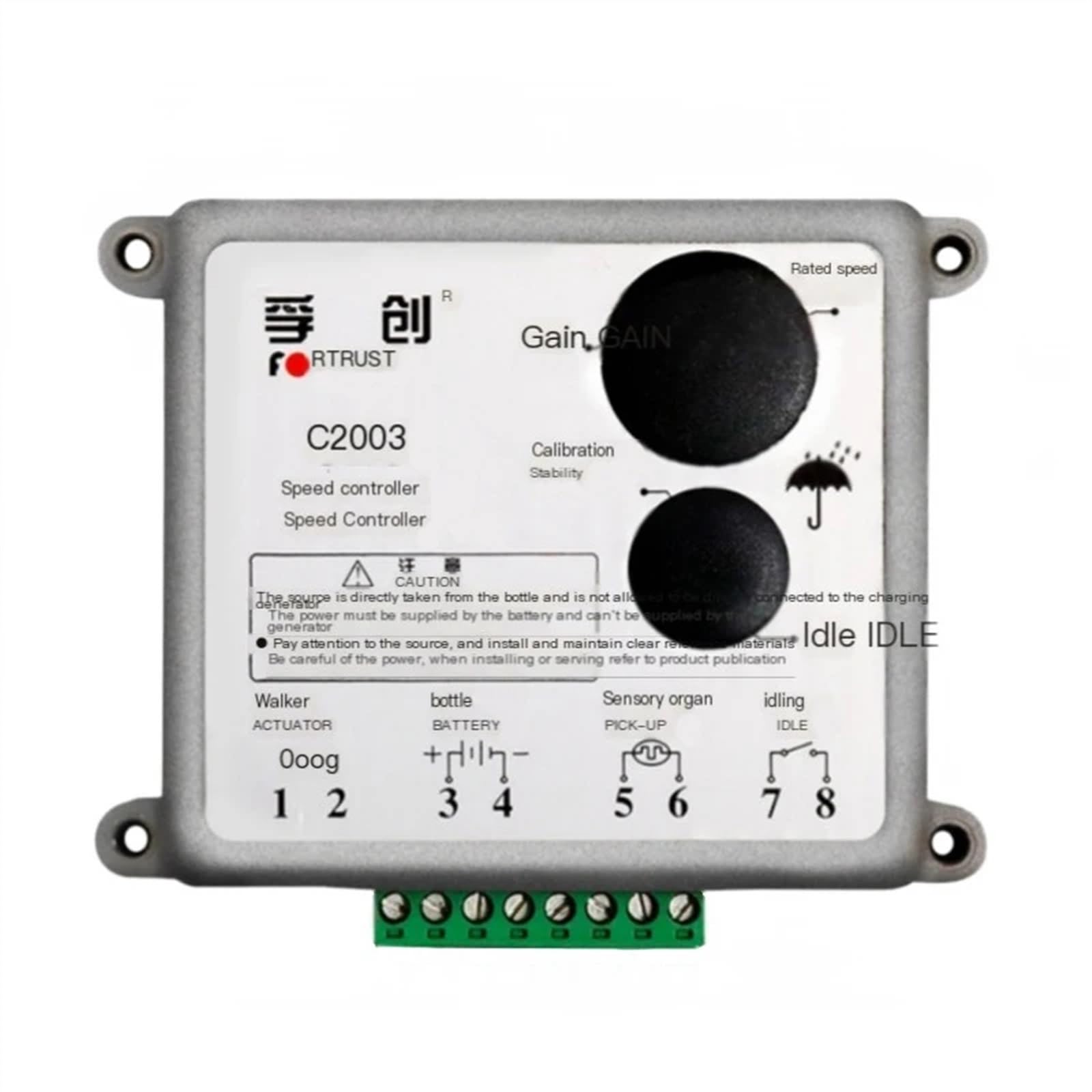 PWANUIGTE C2003 Diesel Generator Set Parts Electronic Speed Controller