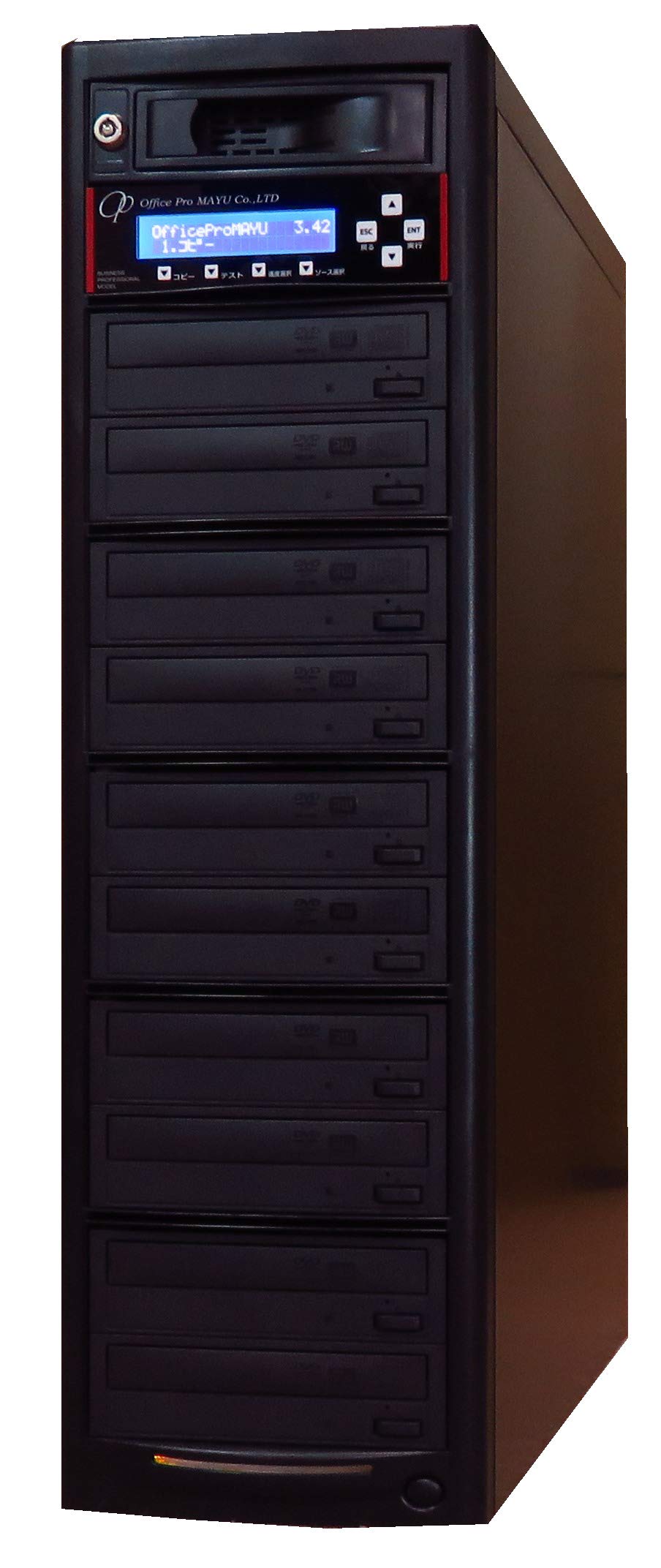 Amazon.co.jp: DVD デュプリケーター 1：10 業務用 HDD搭載(2TB