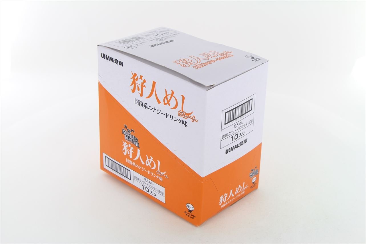 Amazon | 味覚糖 狩人めし 回復系エナジードリンク味 20G×10袋 | UHA