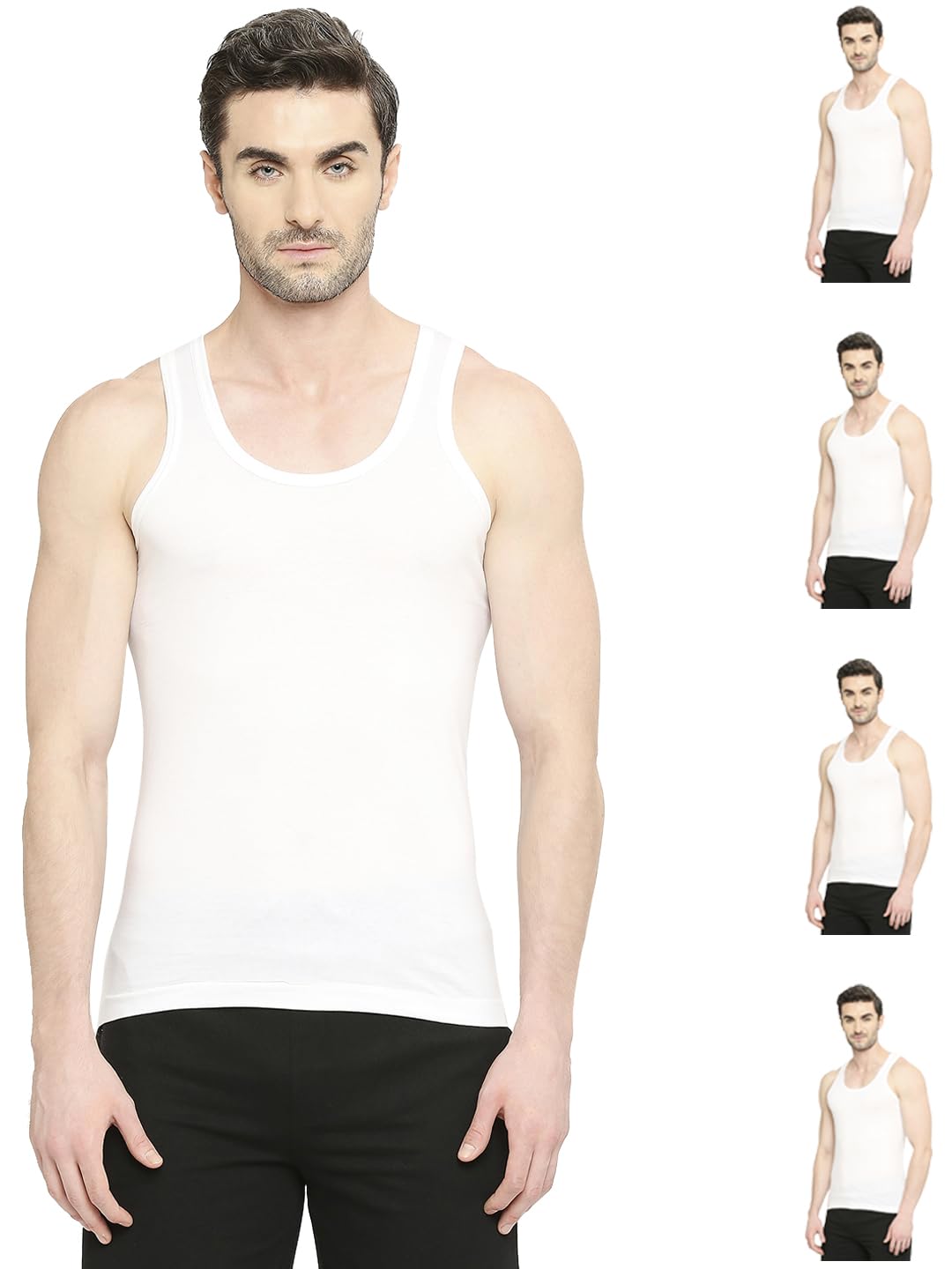VIP Bonus 100% Cotton Sleeveless Vest Combo (Men’s) — ₹312