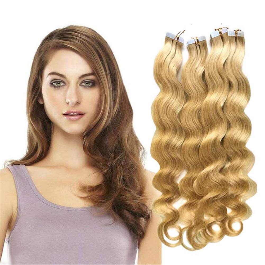 Extensions de cheveux humains à bande adhésive pour cheveux fins et sans volume - 7