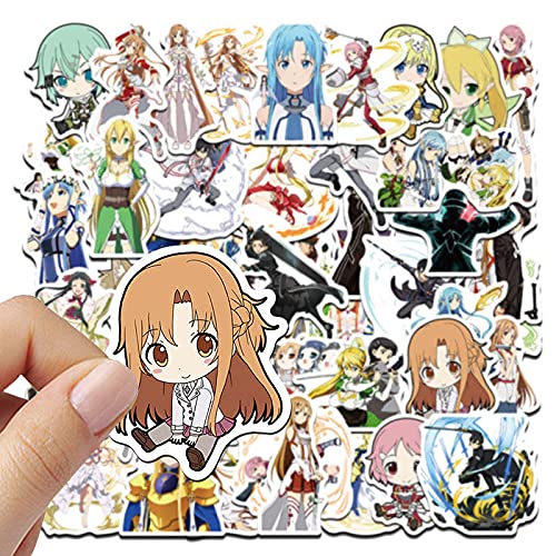 Amazon.co.jp: ソードアート・オンライン防水ステッカー 50枚セット