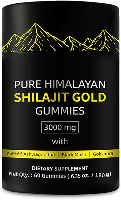 Wigthvoy Shilajit Gold Gummies for Energy & Immunity Boost