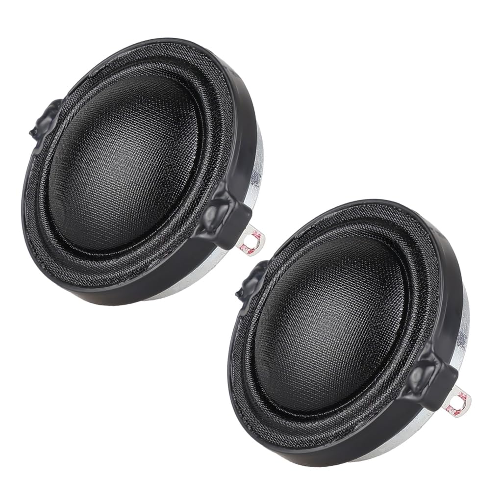 Elnwnnkc 30mm 1.2Inch Silk Dome Tweeter Loudspeaker with 20Cored 8ohm 15W Power for Clear High Frequency