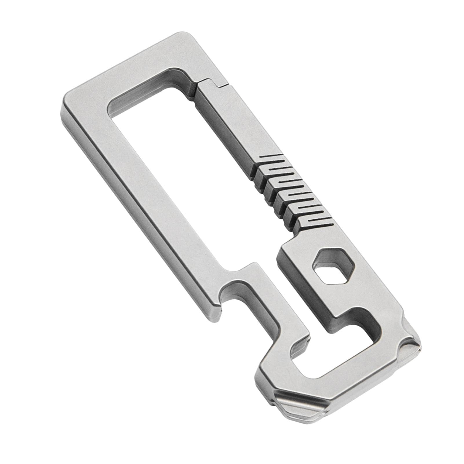 Ahuuen Titanium Key Chain - Multifunctional Heavy Duty Key Chain Quick Release | Lightweight Car Key Holder Keychain Bottle Opener for Husband Father