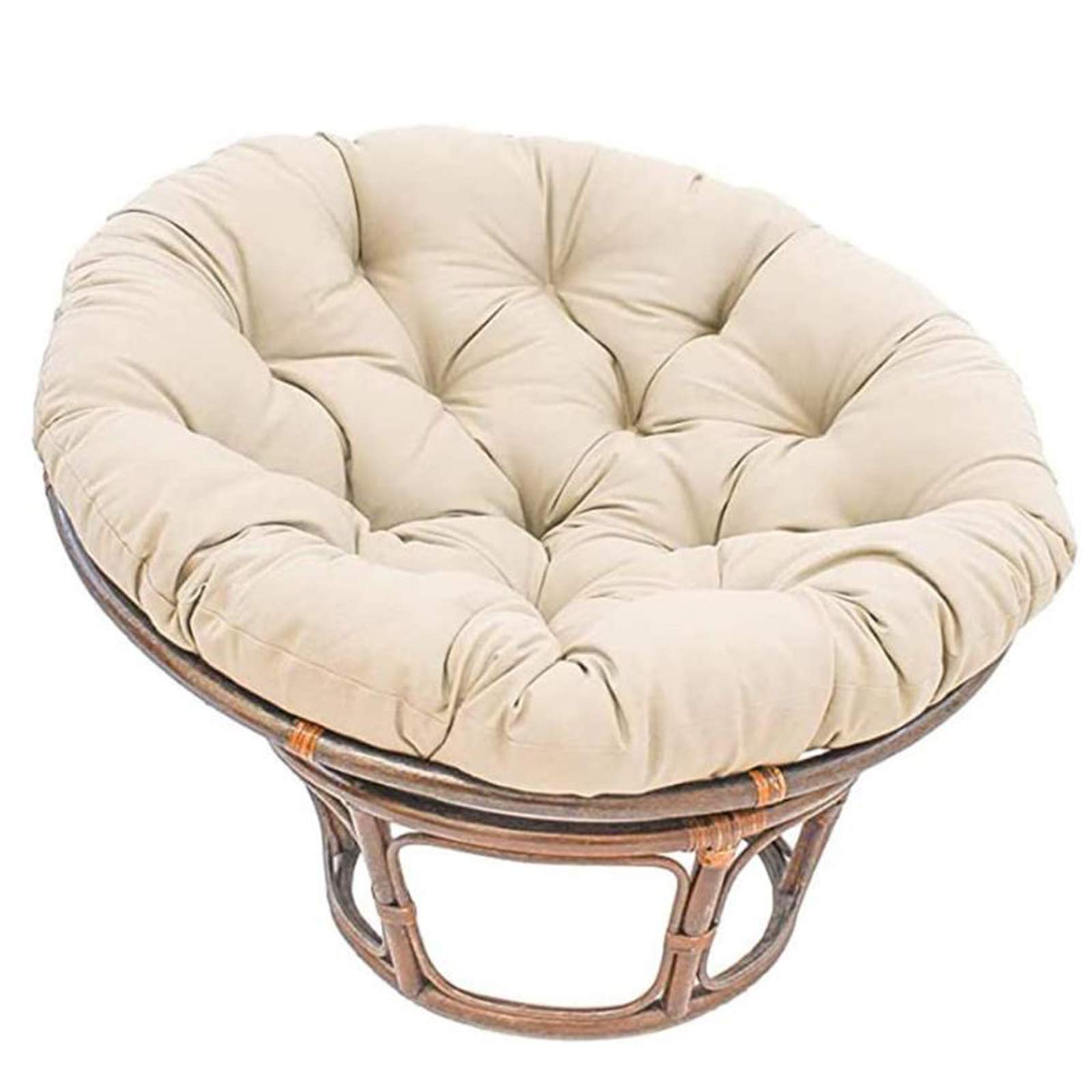 Swivel Papasan Chair Thickness Cushions, Papasan Chair Replacement  Cushion,Soft thicked Hammock Swing Seat Cushion,Floor Cushion Throw